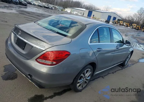 2015 Mercedes-Benz C 300 4Matic from USA, damaged, VIN 55SWF4KBXFU059869